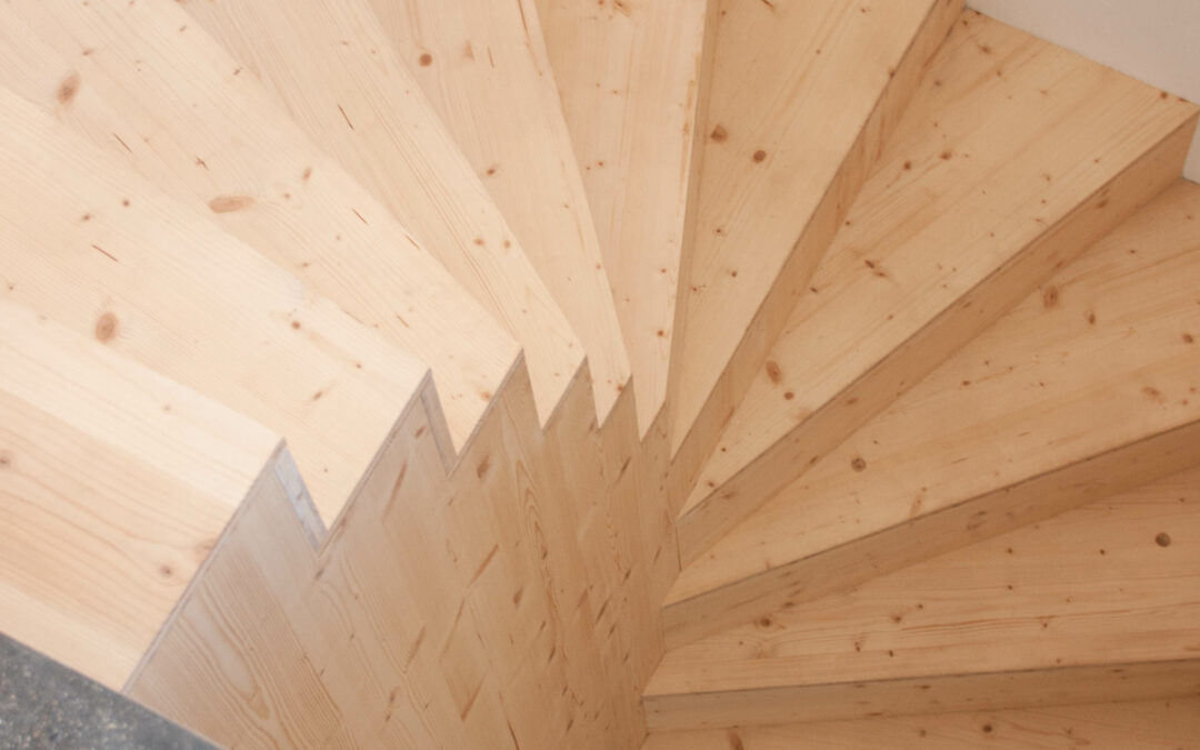 Le meuble escalier en épicéa